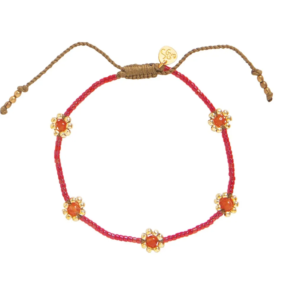 Botanic Carnelian Bracelet GC - Carnelian