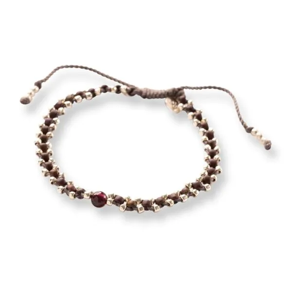 Eternal Garnet Bracelet SC - Garnet