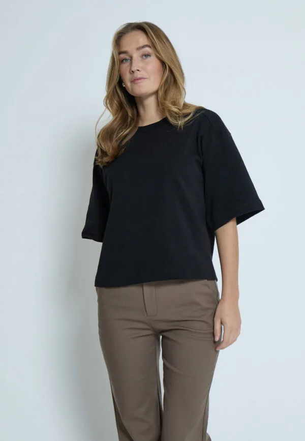 PCFiola GOTS T-shirt - Zwart
