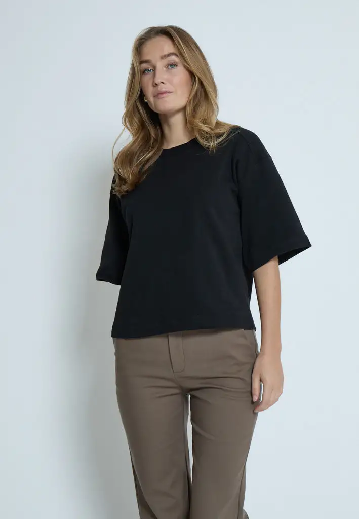 PCFiola GOTS T-shirt - Zwart