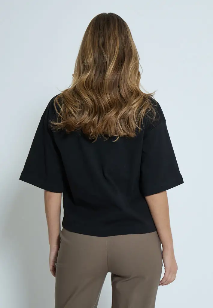 PCFiola GOTS T-shirt - Zwart - Afbeelding 2