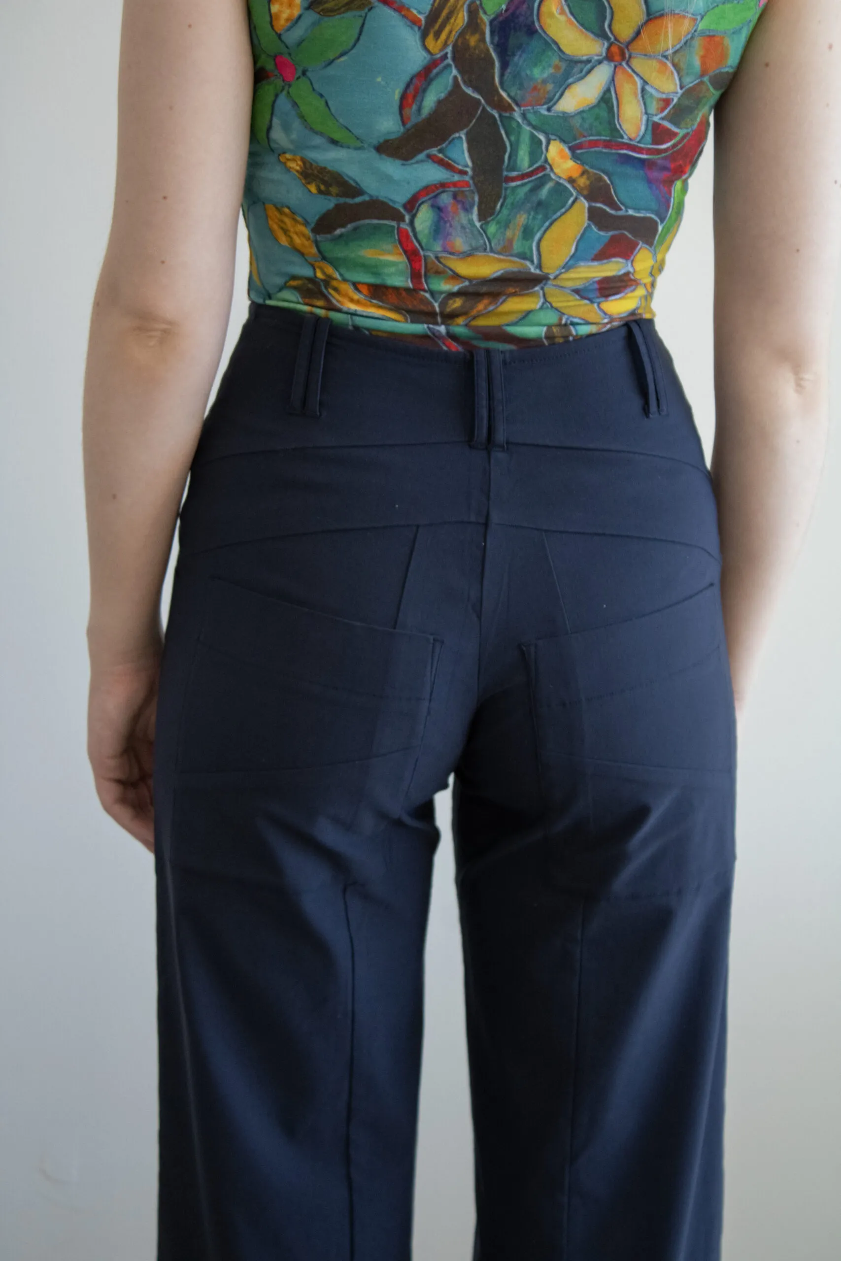 Triangle Trousers - Donkerblauw - Afbeelding 4