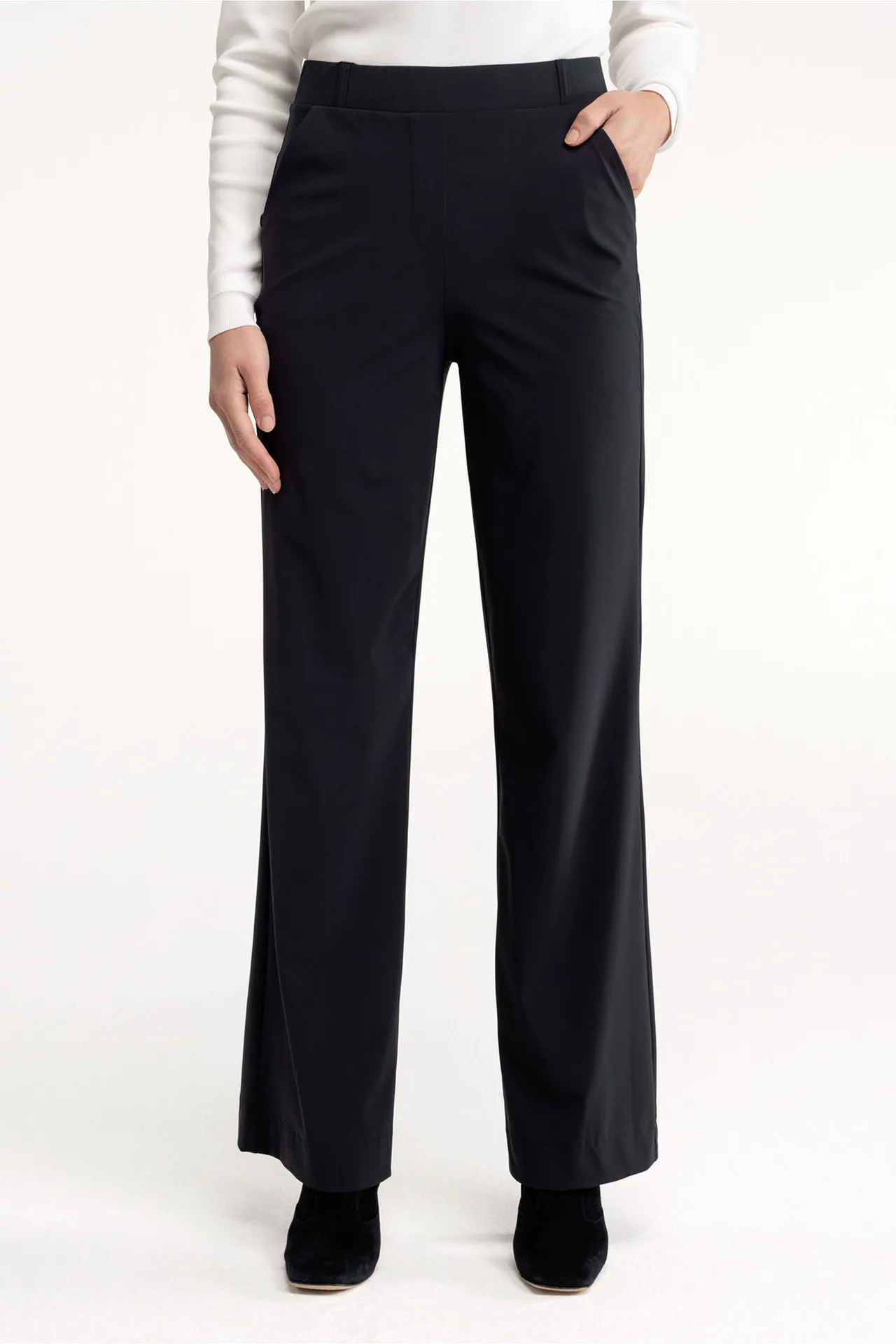 Marilon Trousers - Zwart - Afbeelding 2