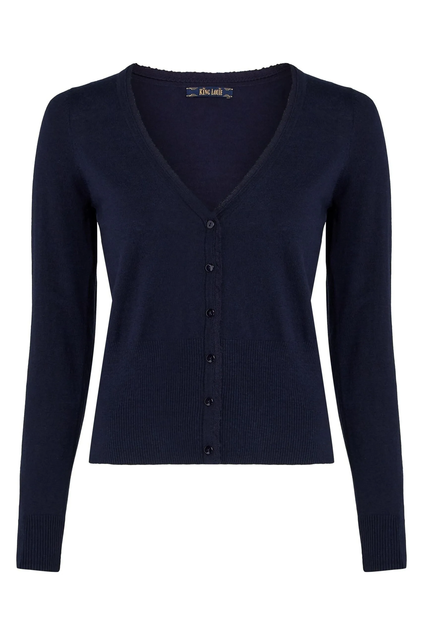 Cardi V Cocoon - Donkerblauw - Afbeelding 5