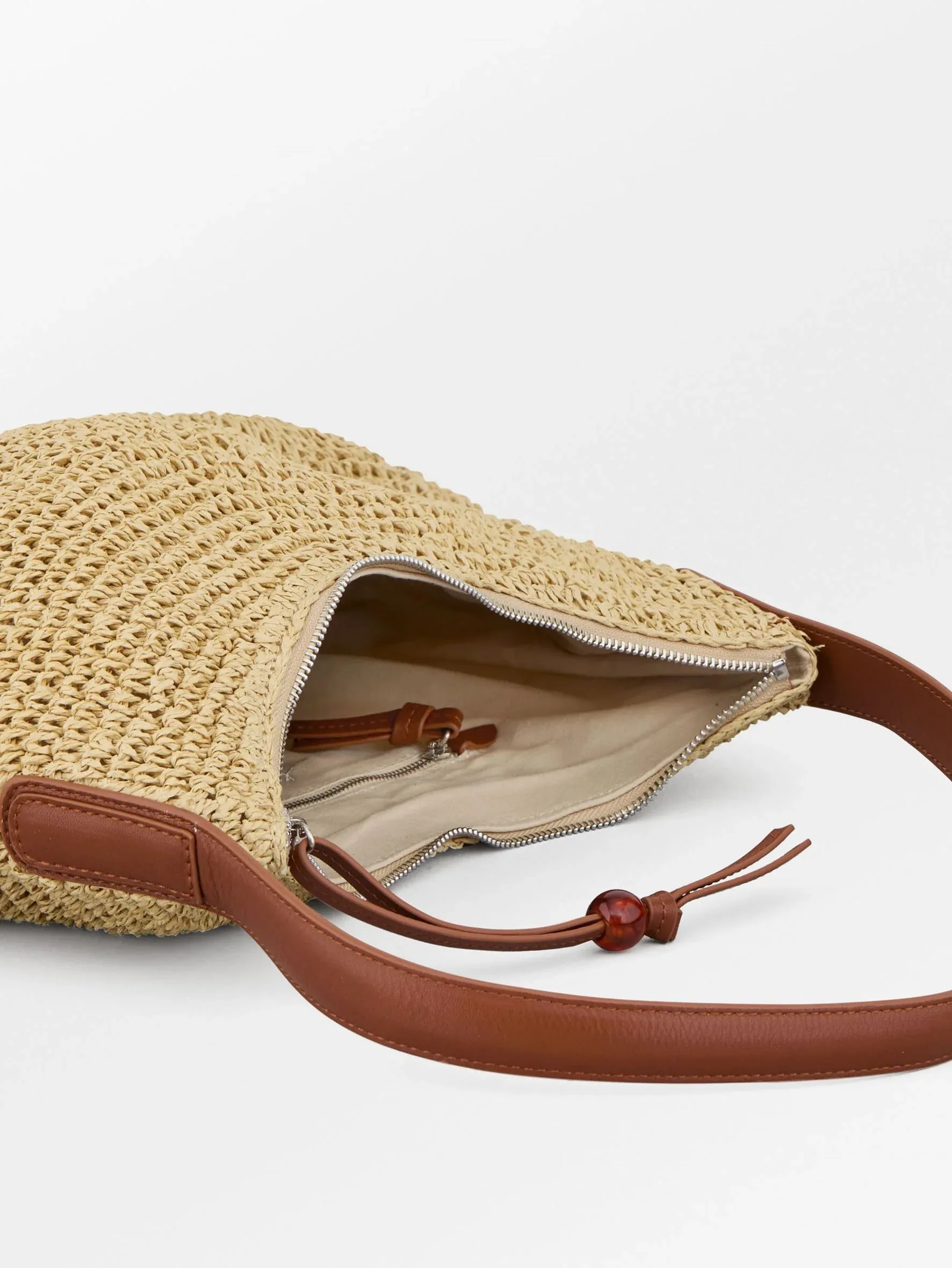 Paper Straw Ariya Bag - Beige - Afbeelding 2