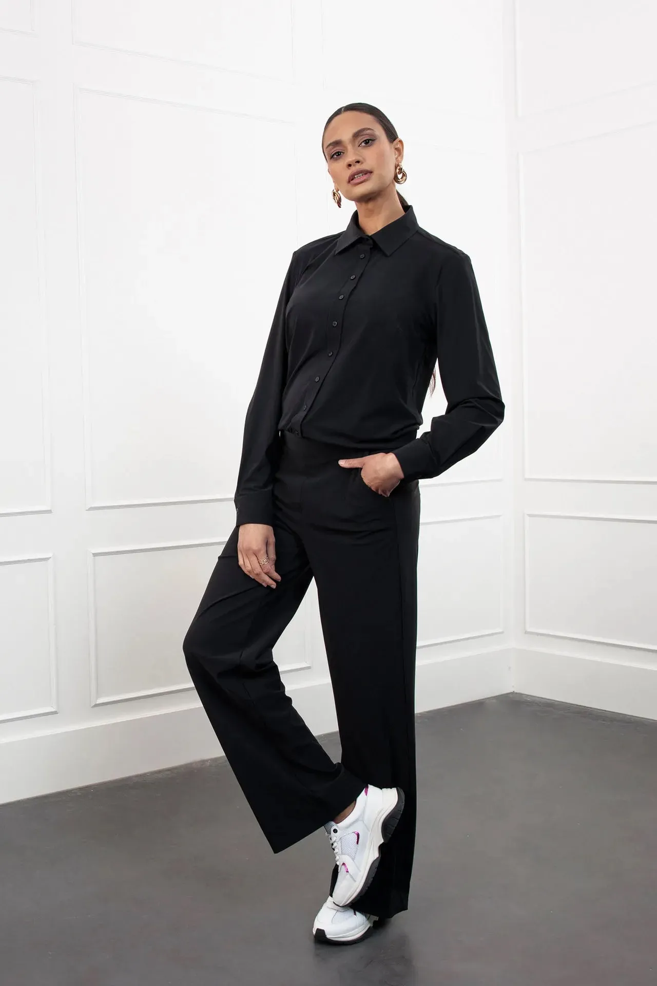 Marilon Trousers - Zwart
