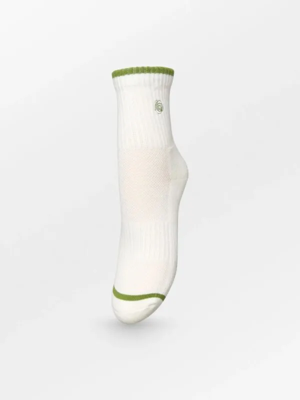 Rose Cotta Short Sock - Off white