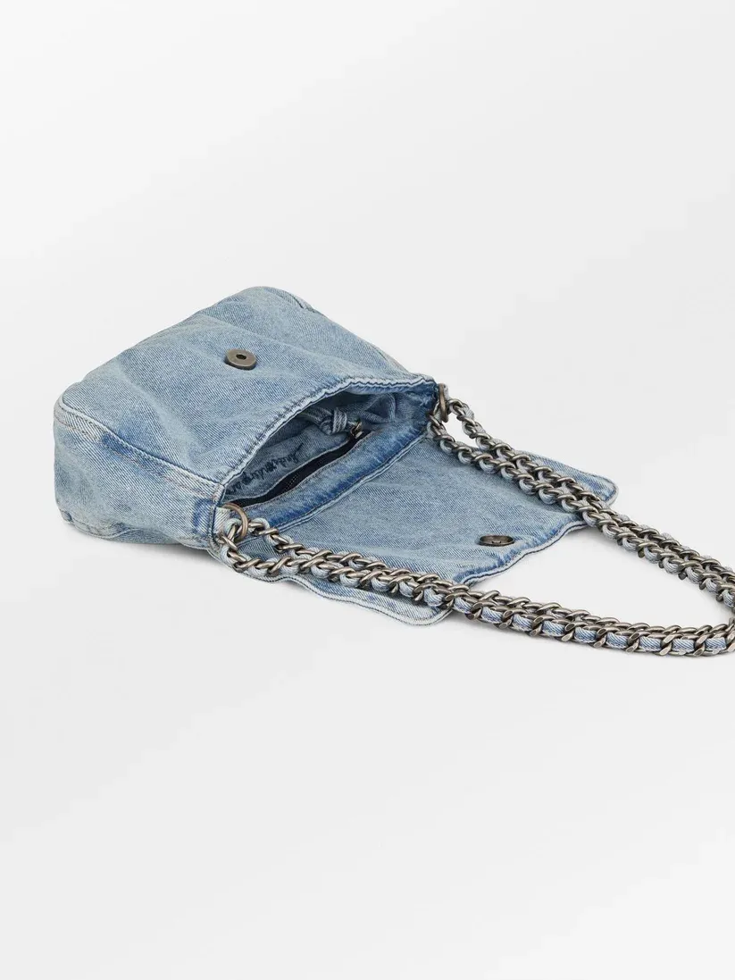 Washed Denima Hollis Bag - Denim - Afbeelding 2
