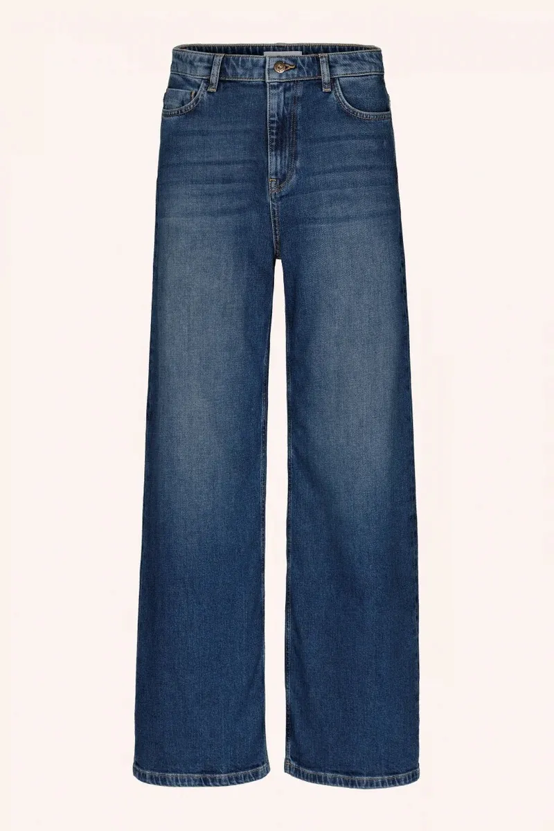 lina mj pant - Denim - Afbeelding 4