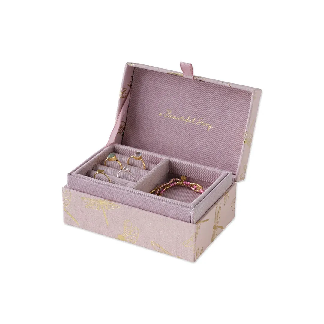 Small jewelry box with ring inlay, Dragonfly - geen - Afbeelding 3