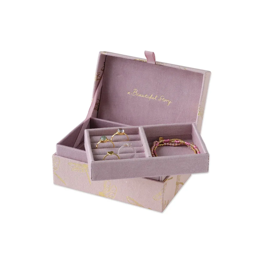 Small jewelry box with ring inlay, Dragonfly - geen - Afbeelding 4