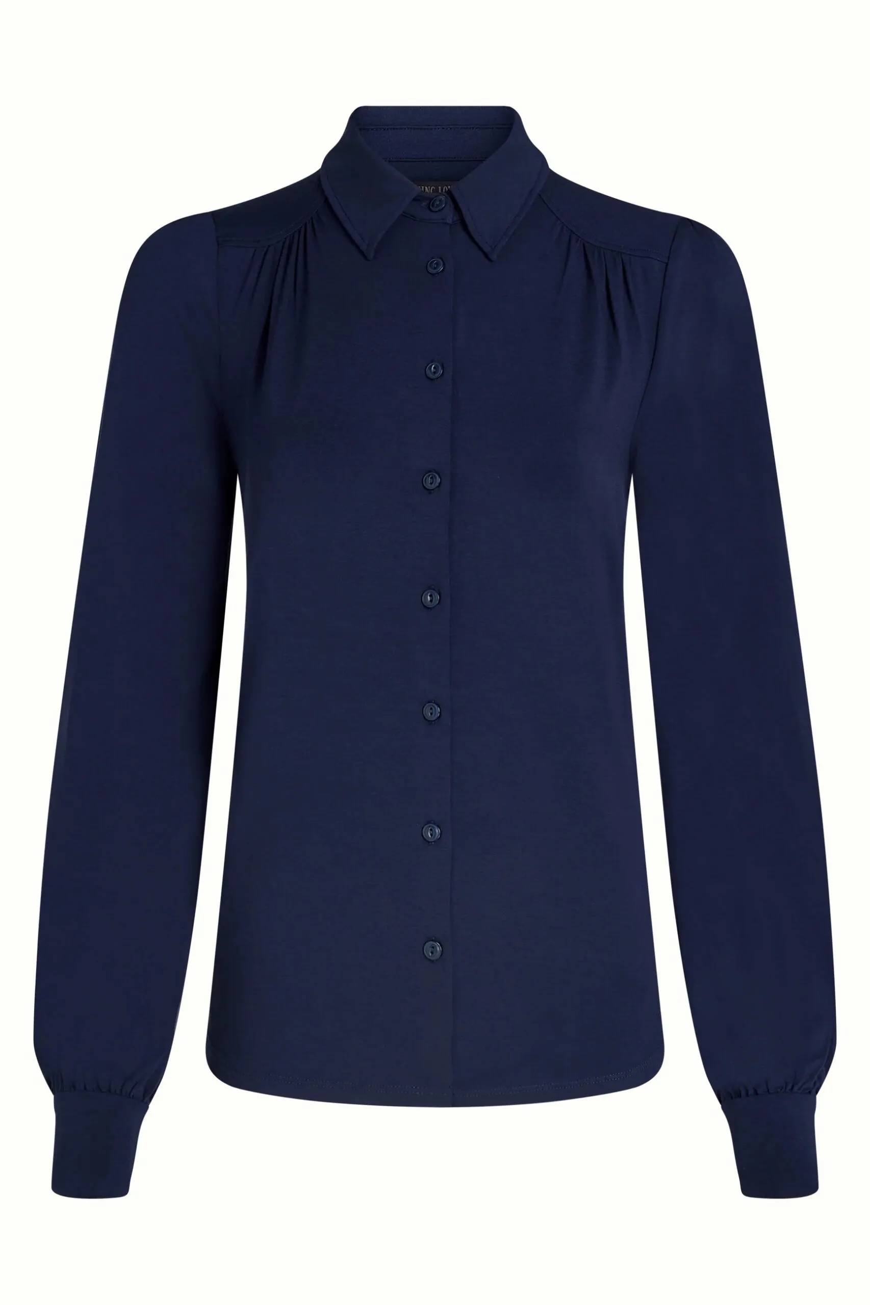 Carina Blouse Viscose Light - Rhodonite Blue - Afbeelding 5