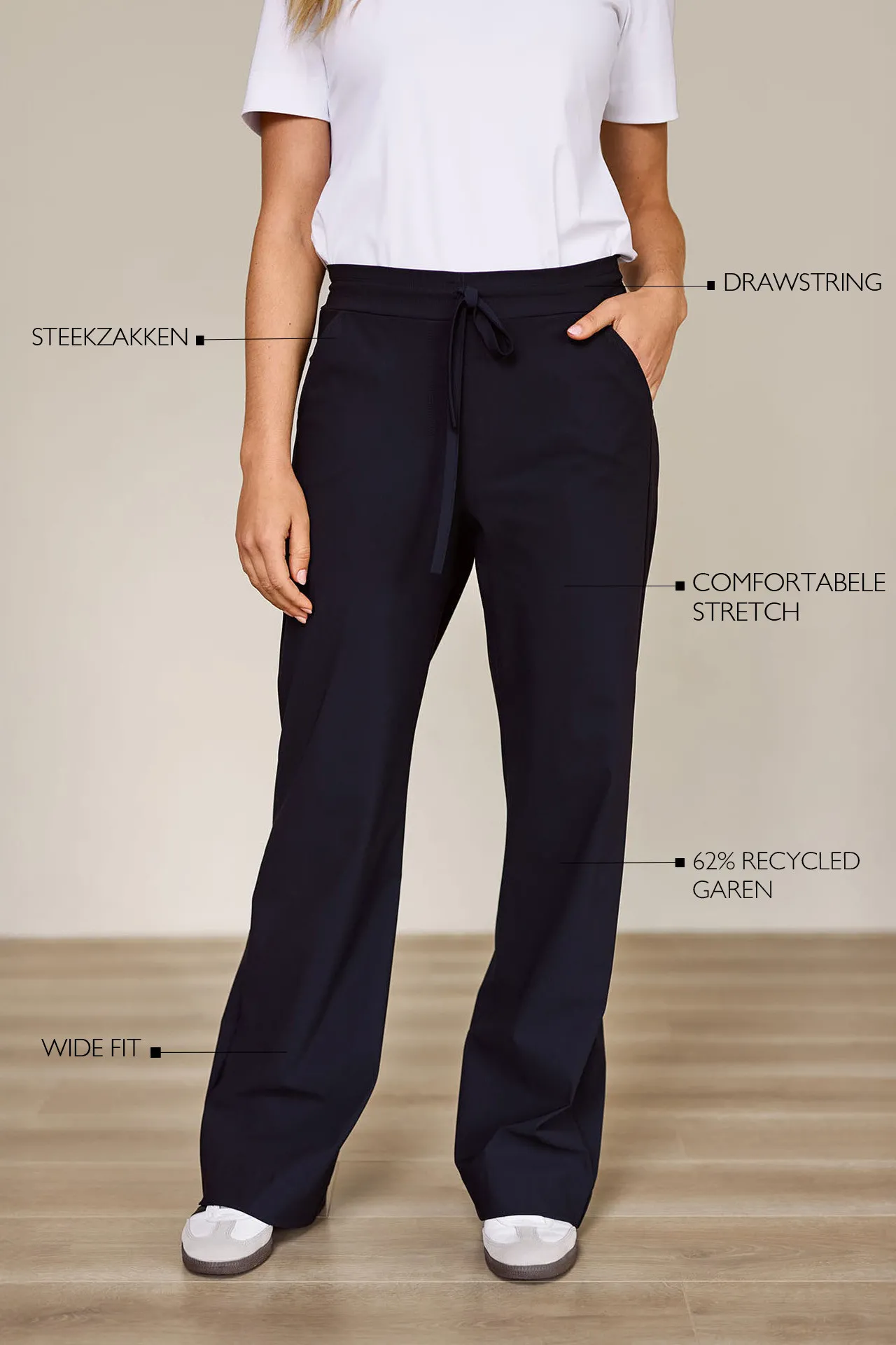 Abigail trousers - Zwart - Afbeelding 2