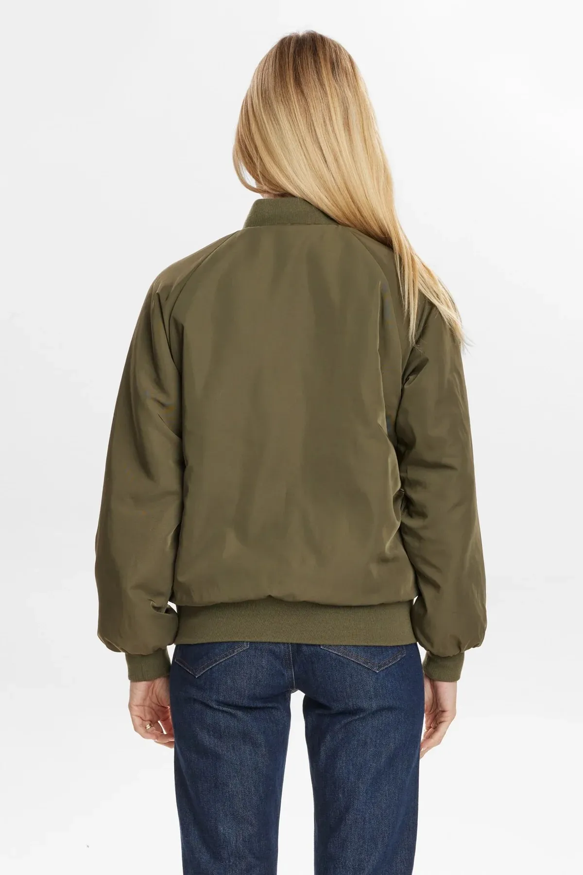 NUETERA REVERSIBLE JACKET - Army green - Afbeelding 2
