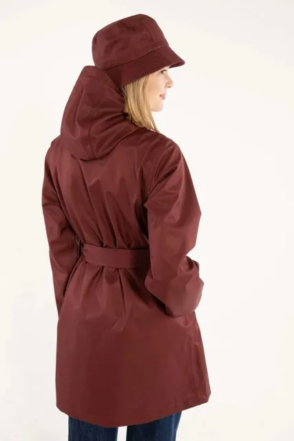Danerainlover Raincoat  - Dark Brick