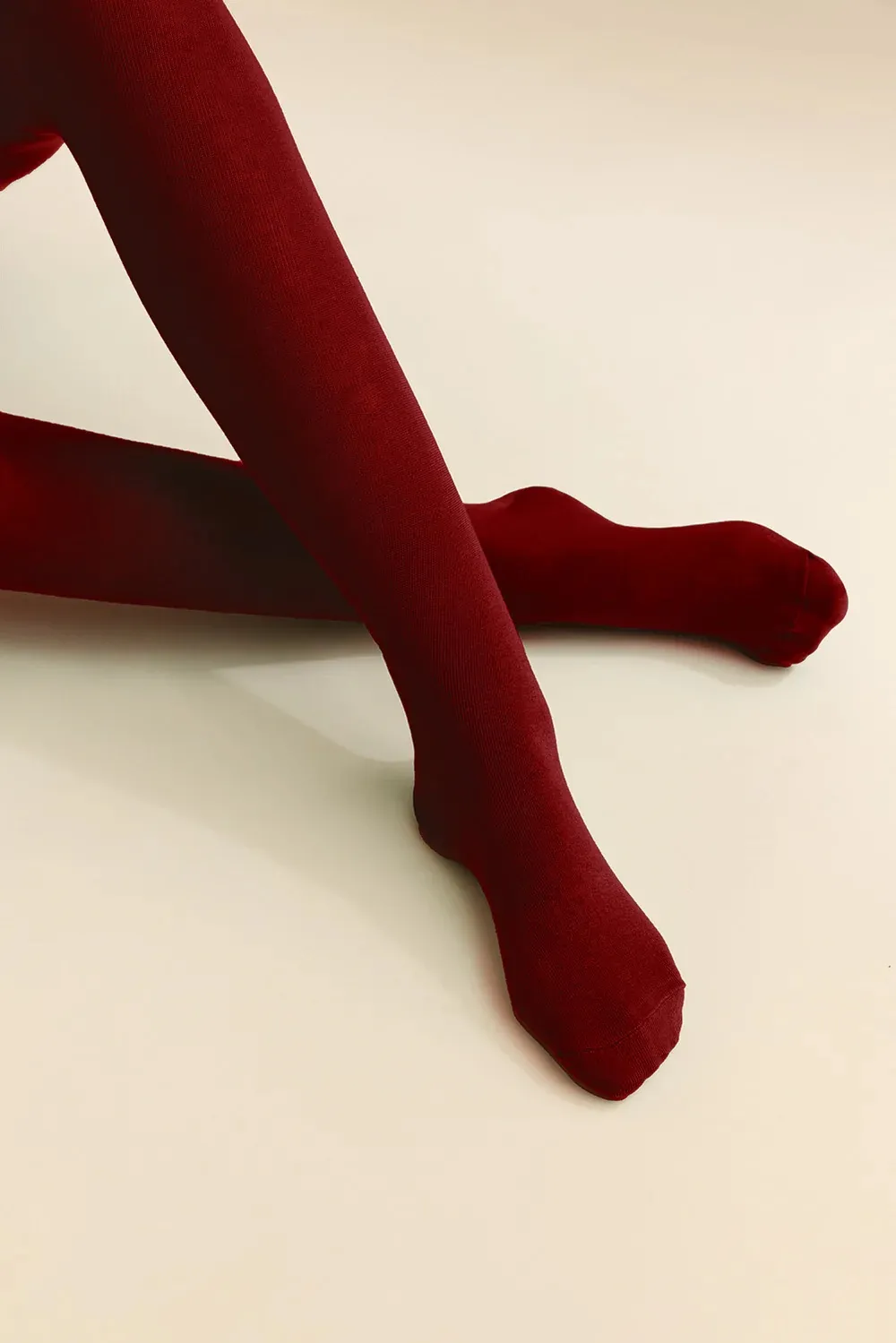 Tights - Donkerrood - Afbeelding 2