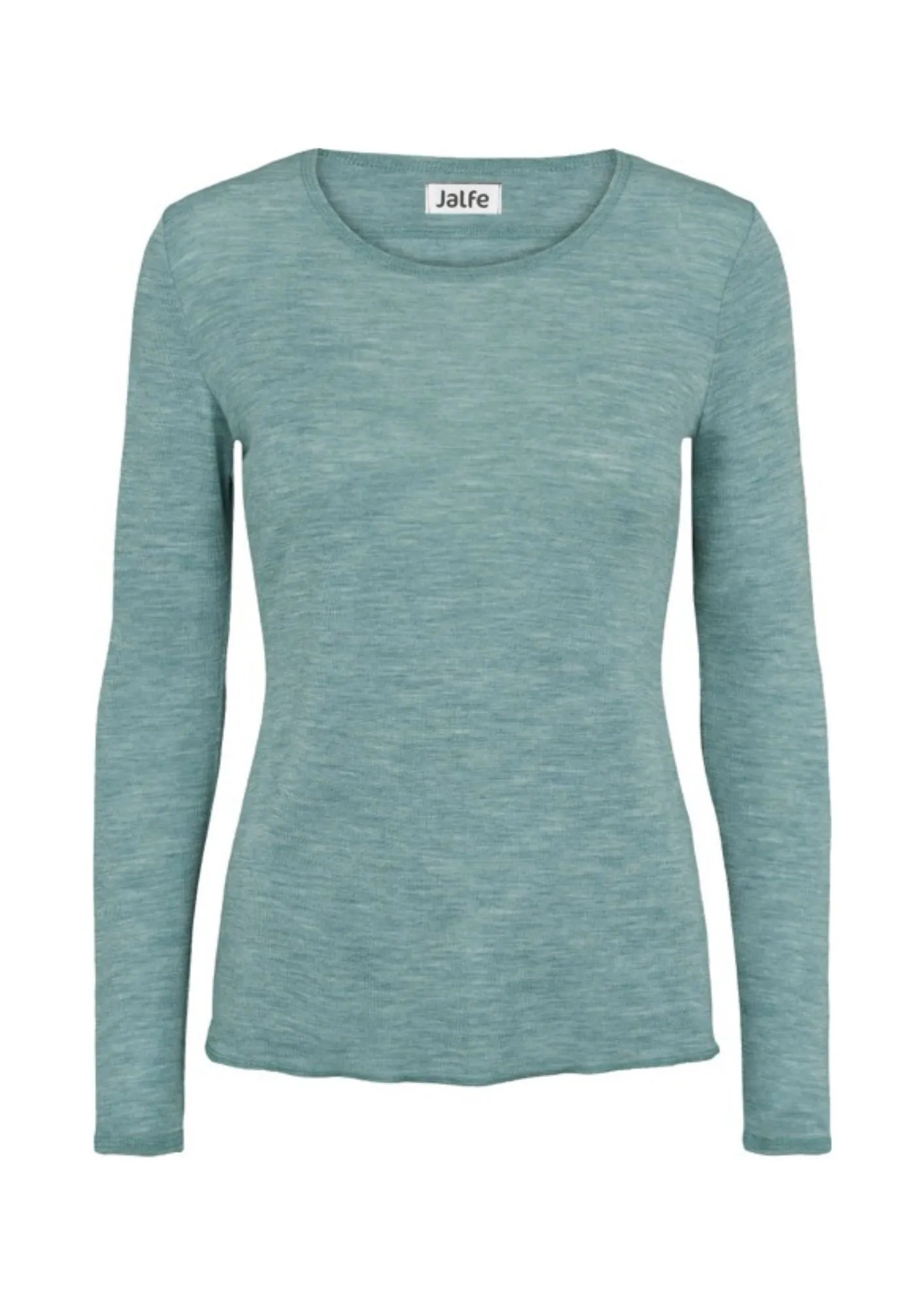 Shirt Wool - Aqua Blauw
