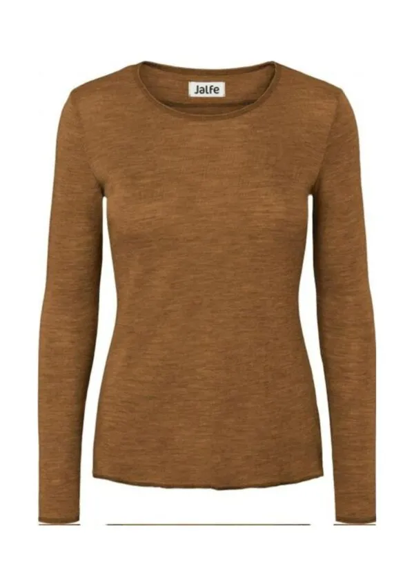Shirt Wool - Okergeel