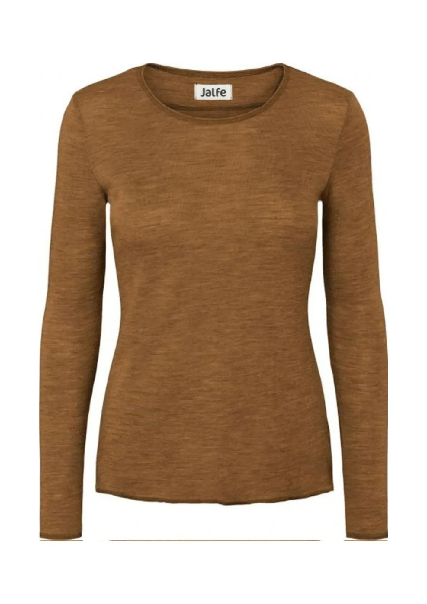 Shirt Wool - Okergeel