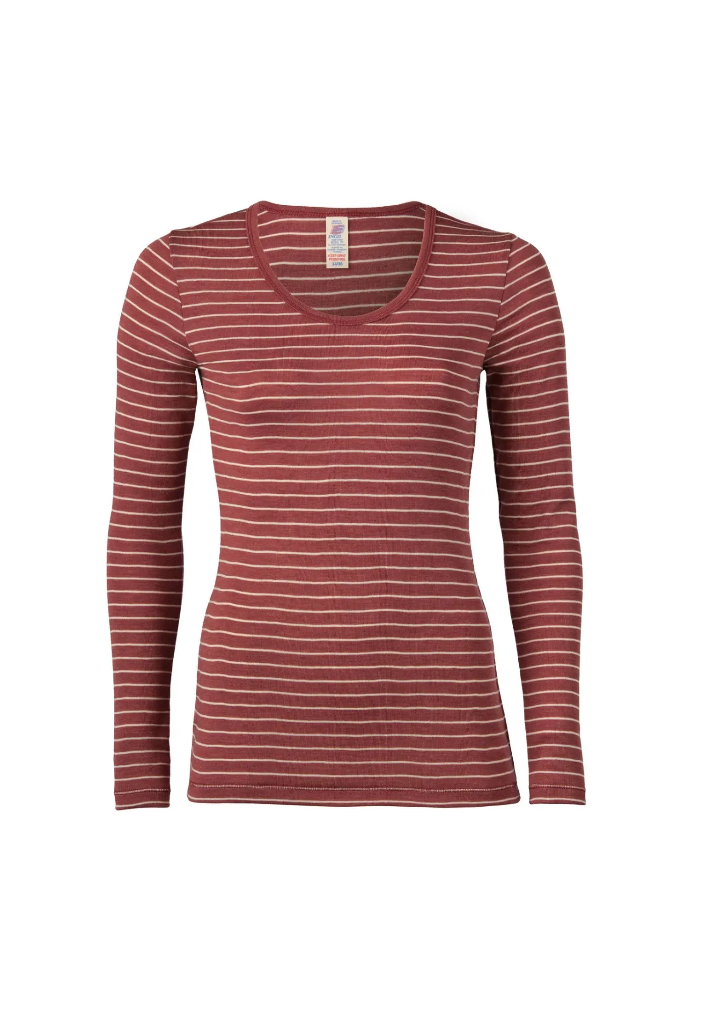 Ladies Shirt LS - Roest