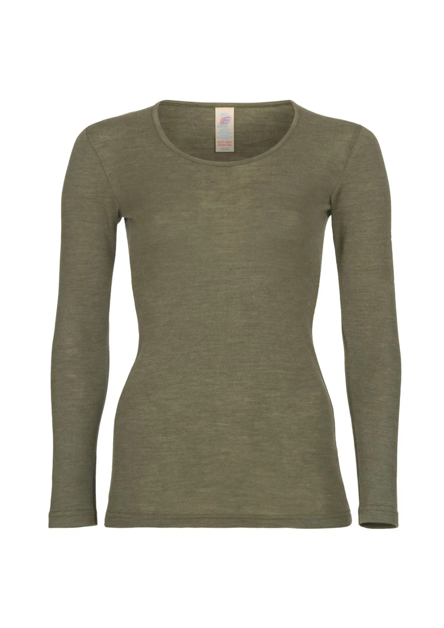 Ladies Shirt LS - Olijf