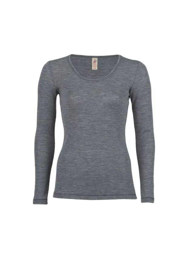 Engel long sleeved IVN best - Grijs