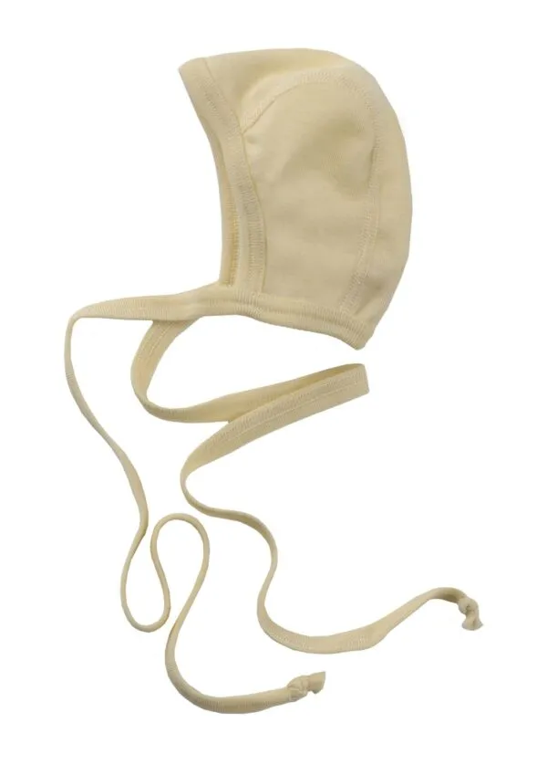 Baby Mutsje 100% Wol - Creme wit