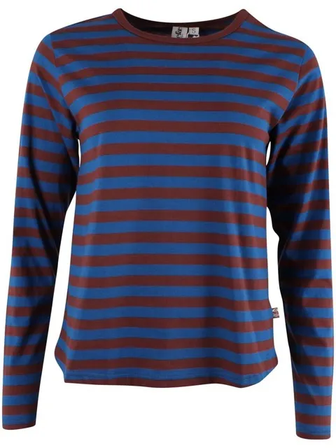 Danebasic Merry LS Tee - bordeaux rood - Afbeelding 3