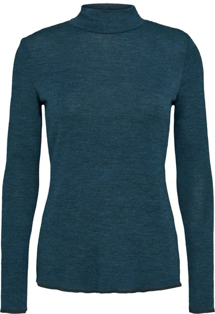 Turtleneck Wool - petrol