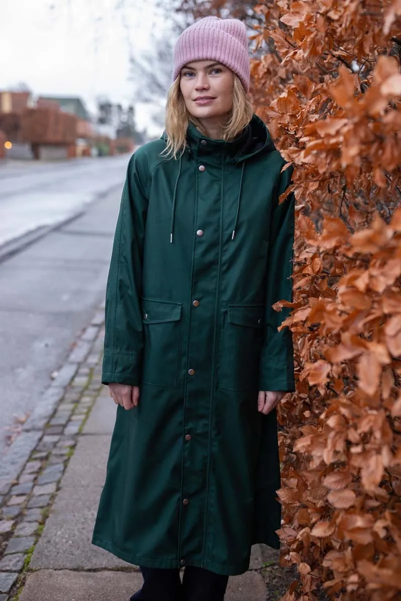Danegarden Raincoat - Donkergroen - Afbeelding 3
