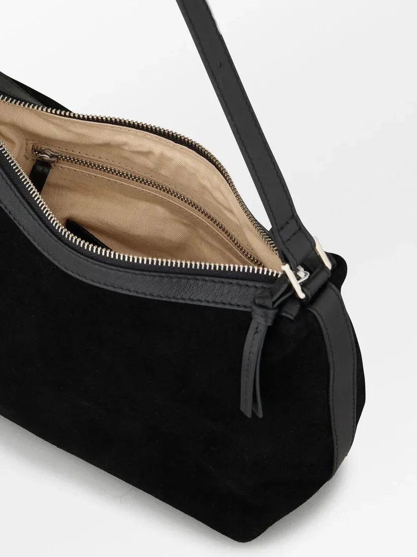 Suede Ginni Small Bag - Zwart - Afbeelding 3
