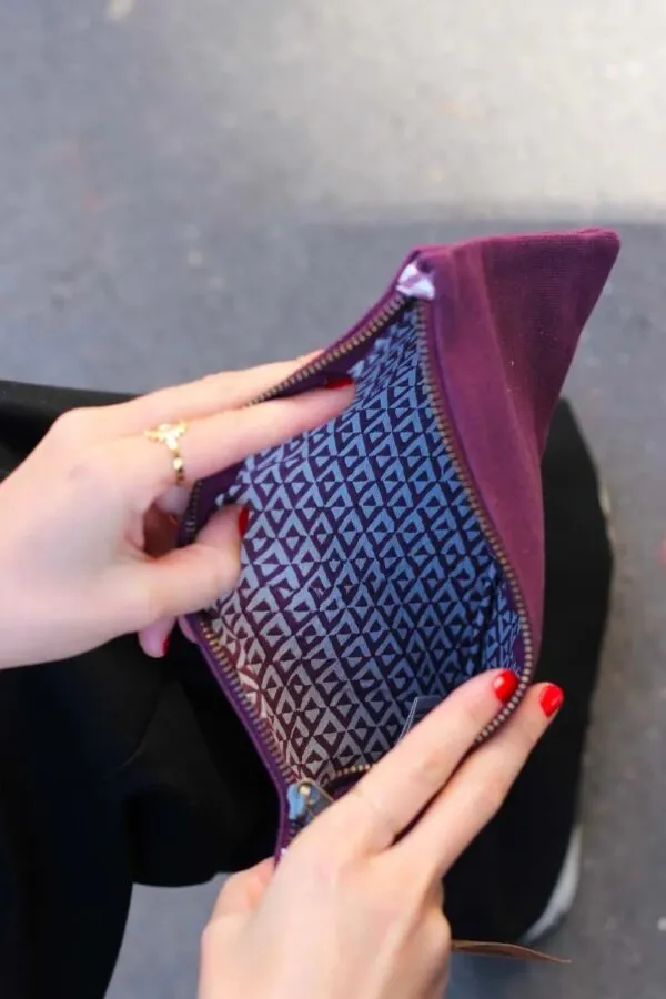 Ema Pochette - plum