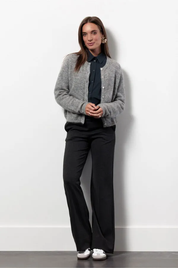 Bibi mohair cardigan - Grijs