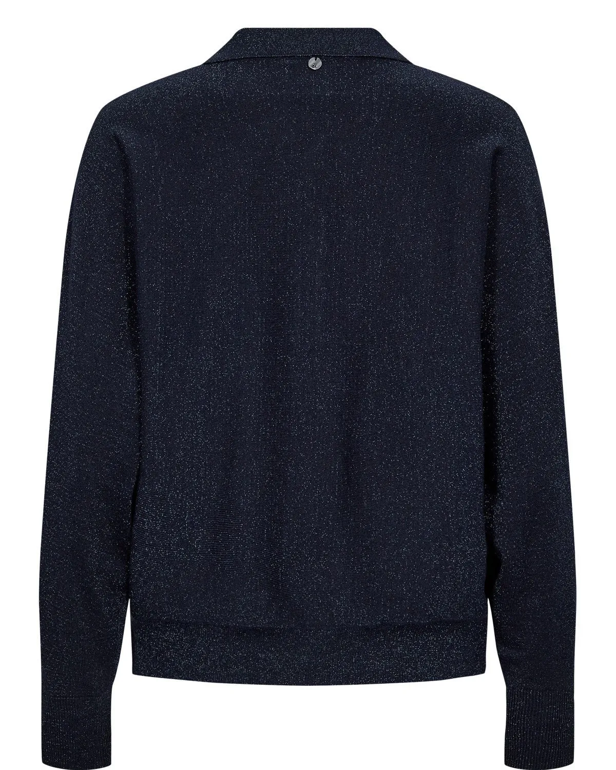 NUDAJANA L/S POLO - Donkerblauw - Afbeelding 6