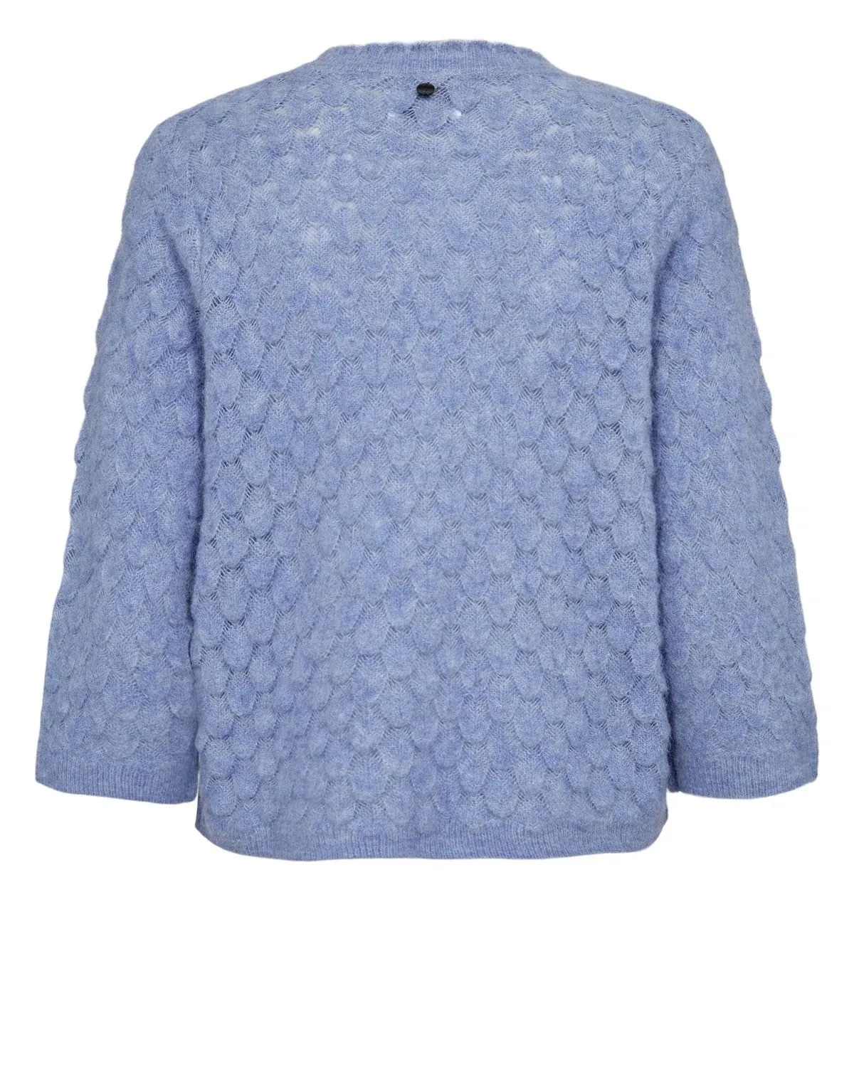 NURIETTE LEAF POINTELLE PULLOVER - Blauw - Afbeelding 6