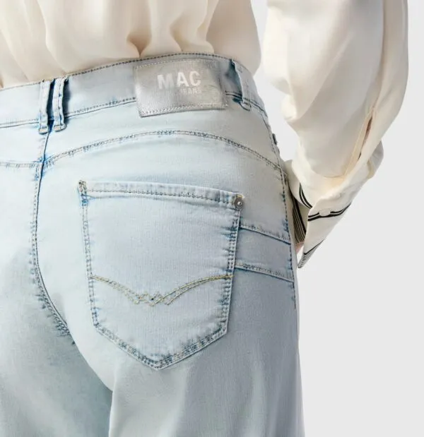 Rich Palazzo - bleached japan blue