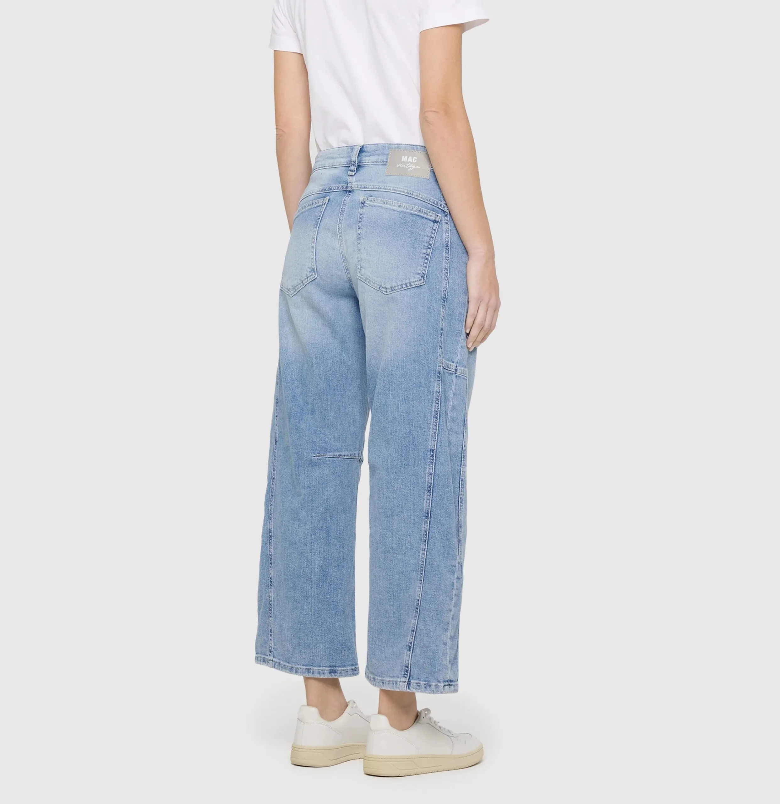 Ohio Barrel - light blue random washed - Afbeelding 2