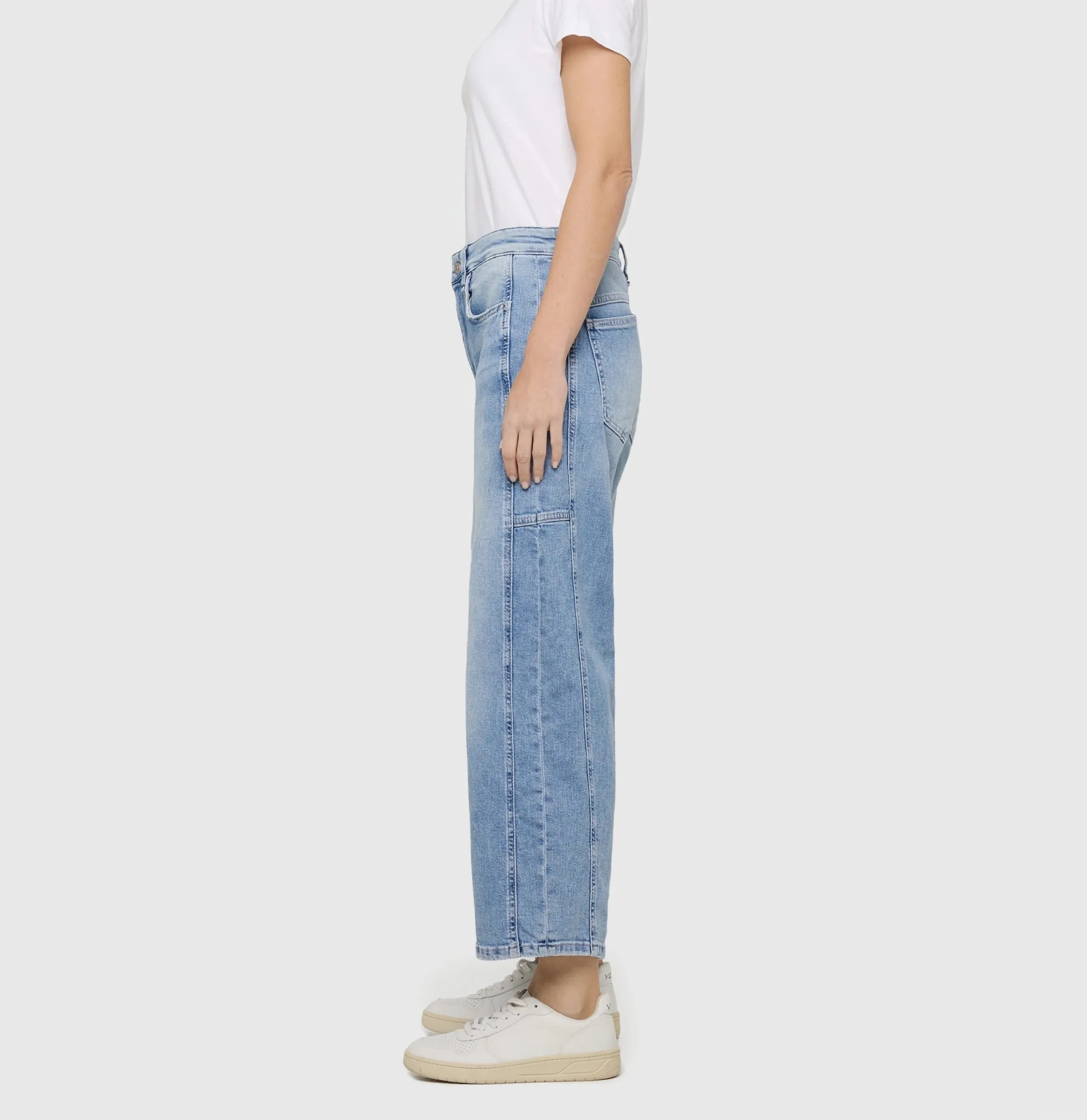 Ohio Barrel - light blue random washed - Afbeelding 4