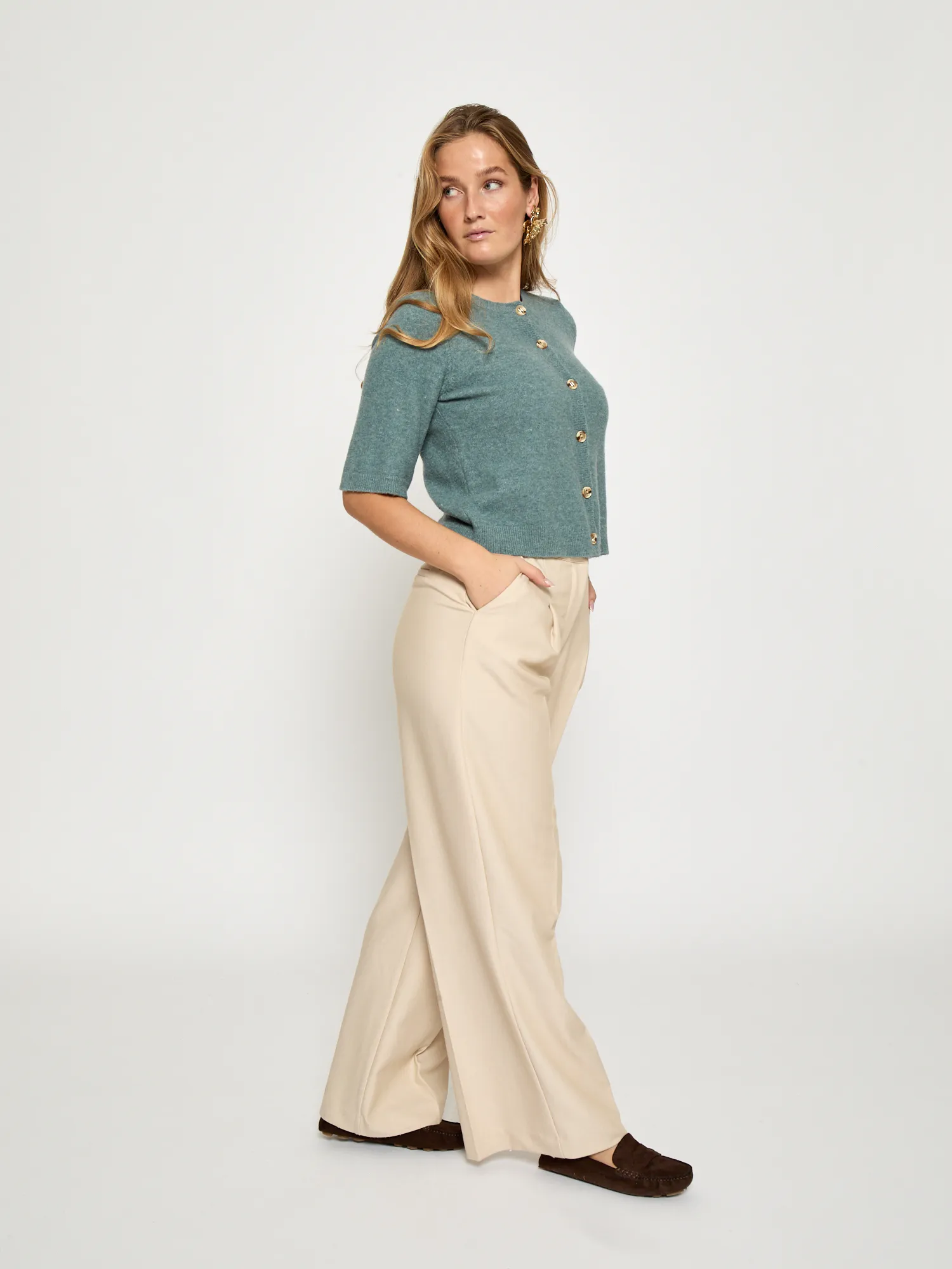 MSJanna Knit Cardigan - North Atlantic Melange - Afbeelding 3