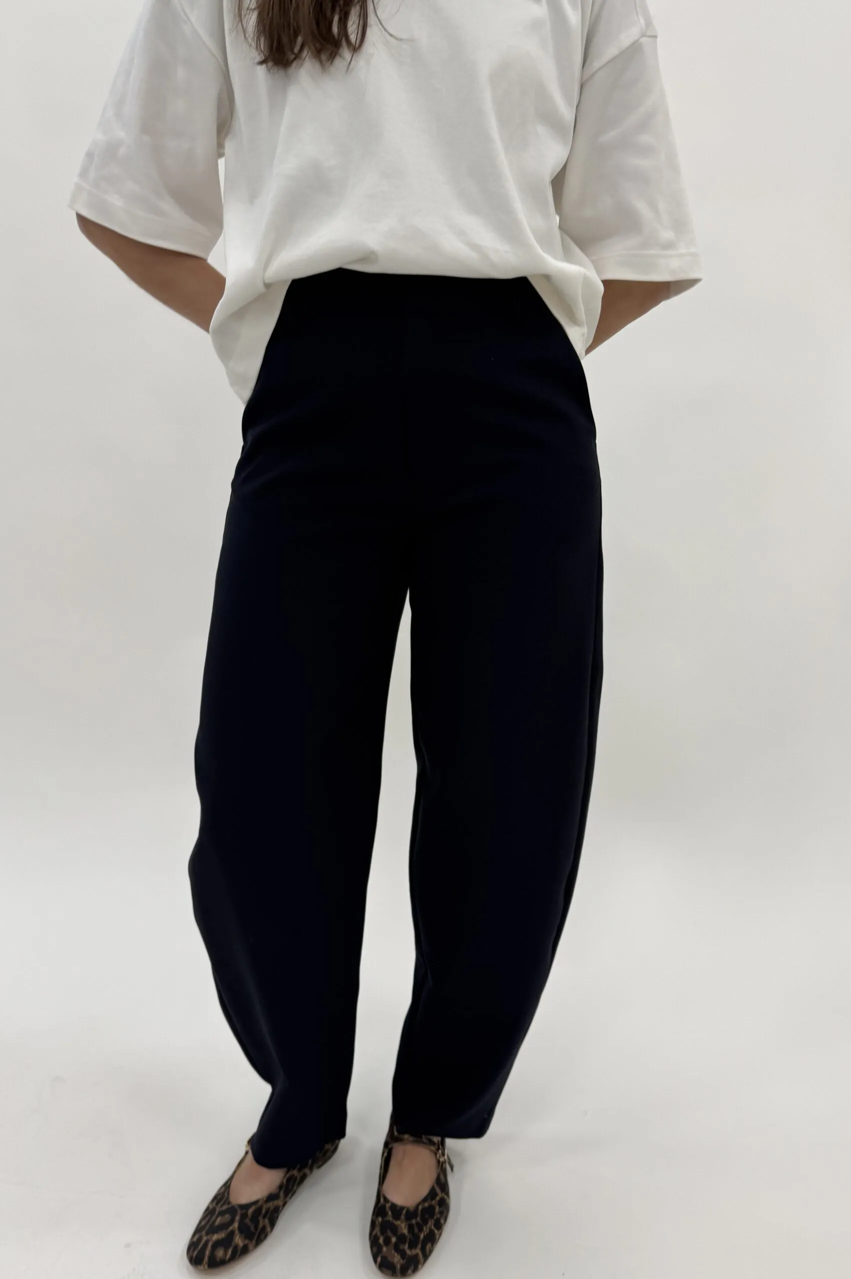 MSTindra High Waist Pant - Donkerblauw