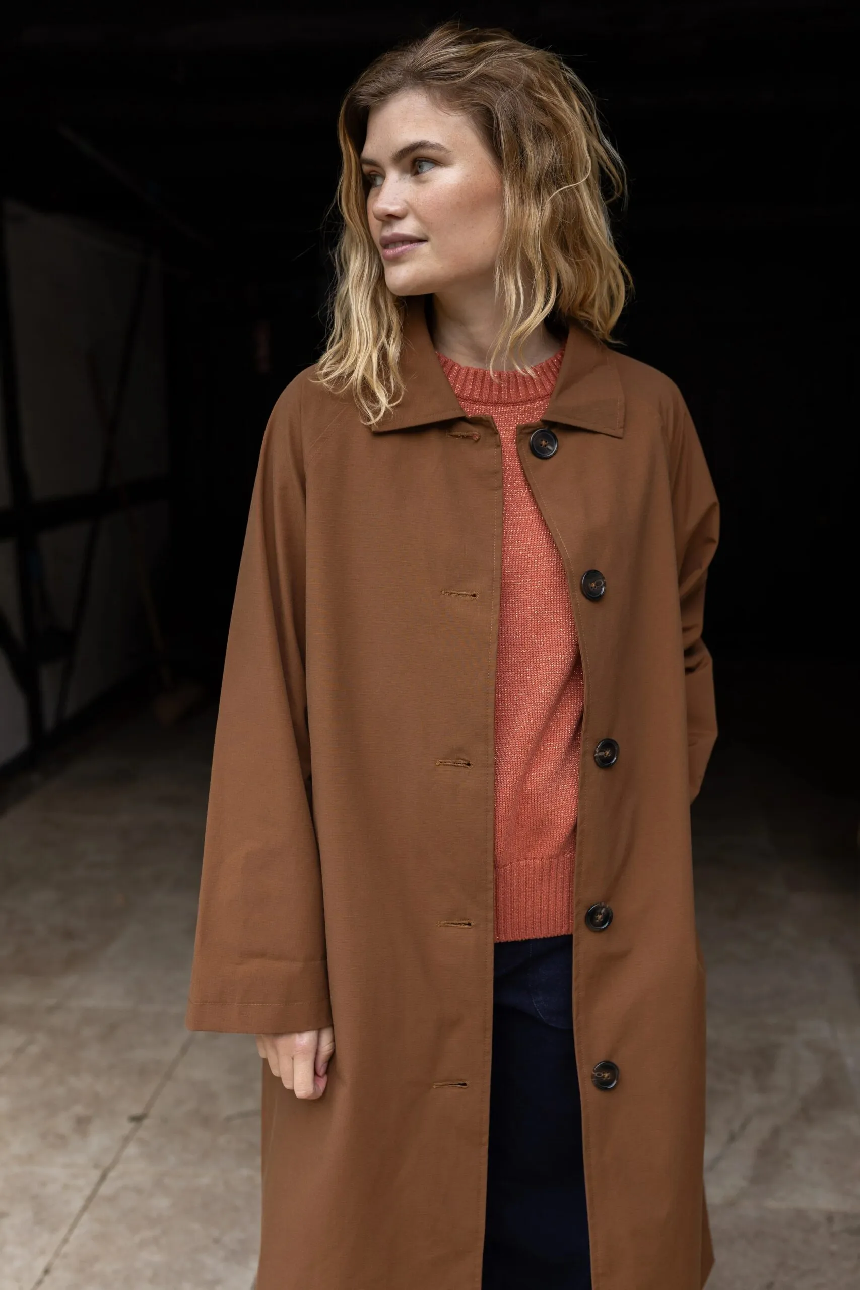 Daneladylike Midseason Jacket - Bruin - Afbeelding 3