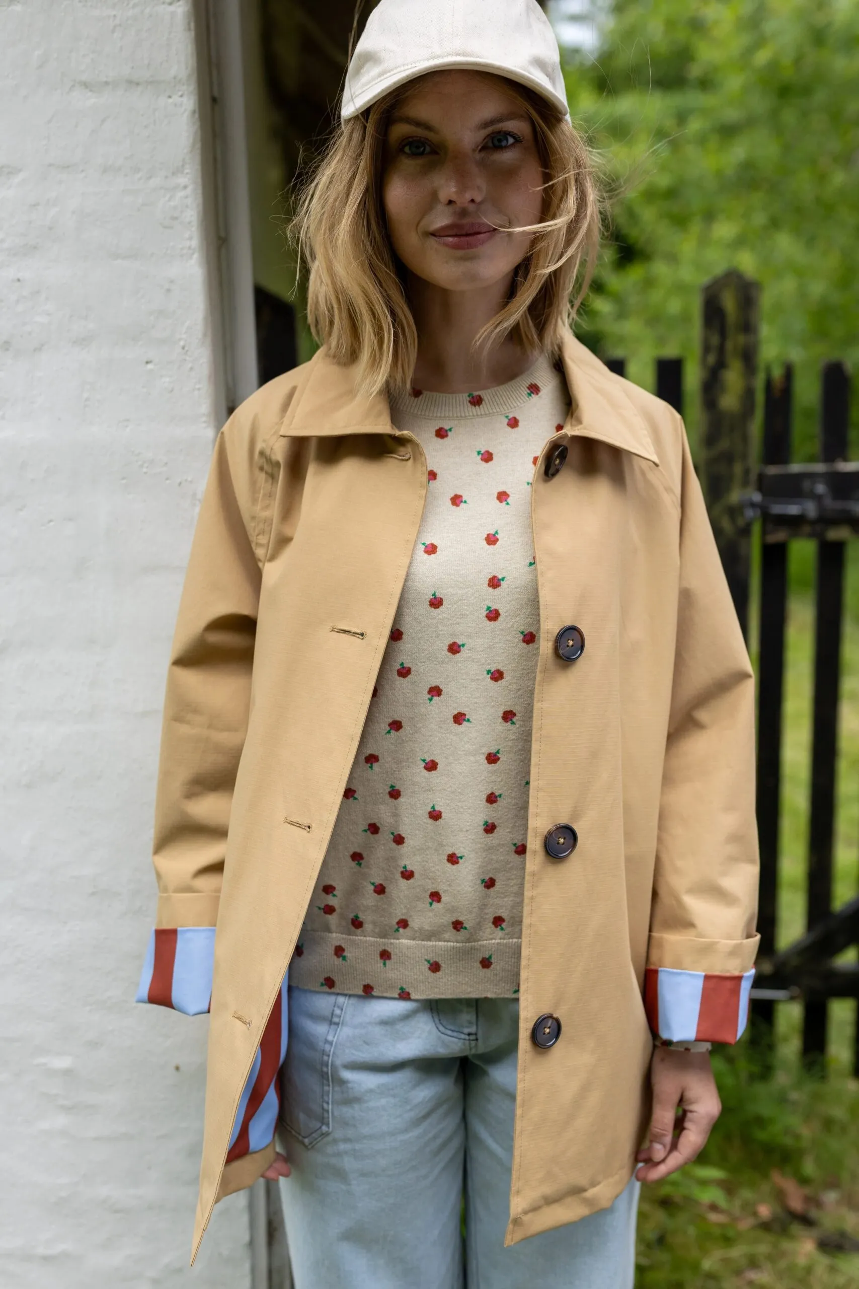 Danebusiness Midseason Jacket - Beige - Afbeelding 5