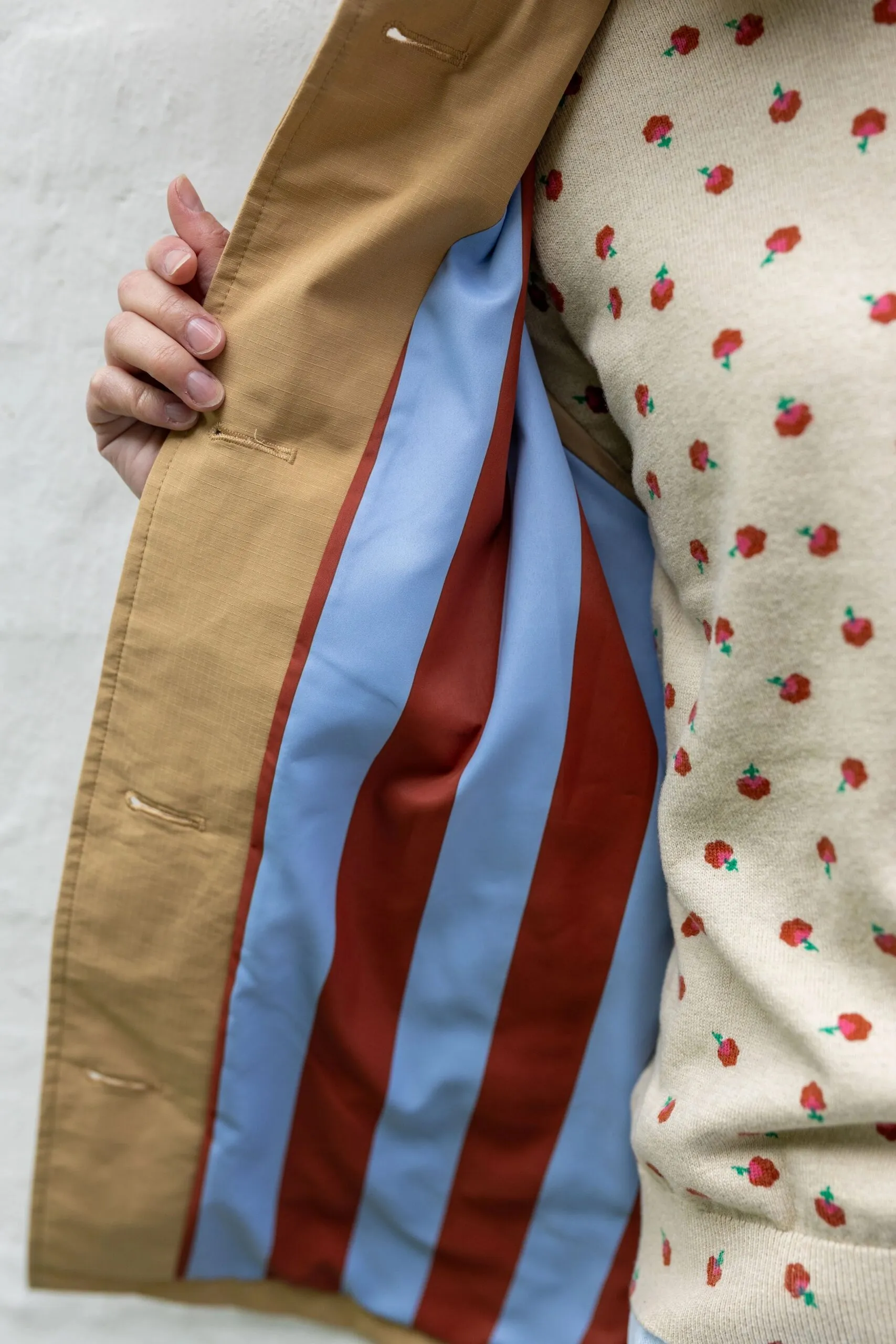 Danebusiness Midseason Jacket - Beige - Afbeelding 6