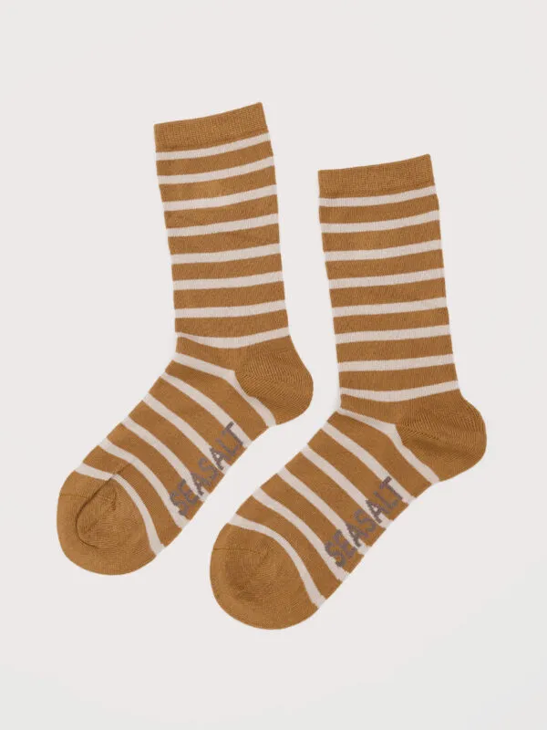 Womens Sailor Socks - Breton Pear