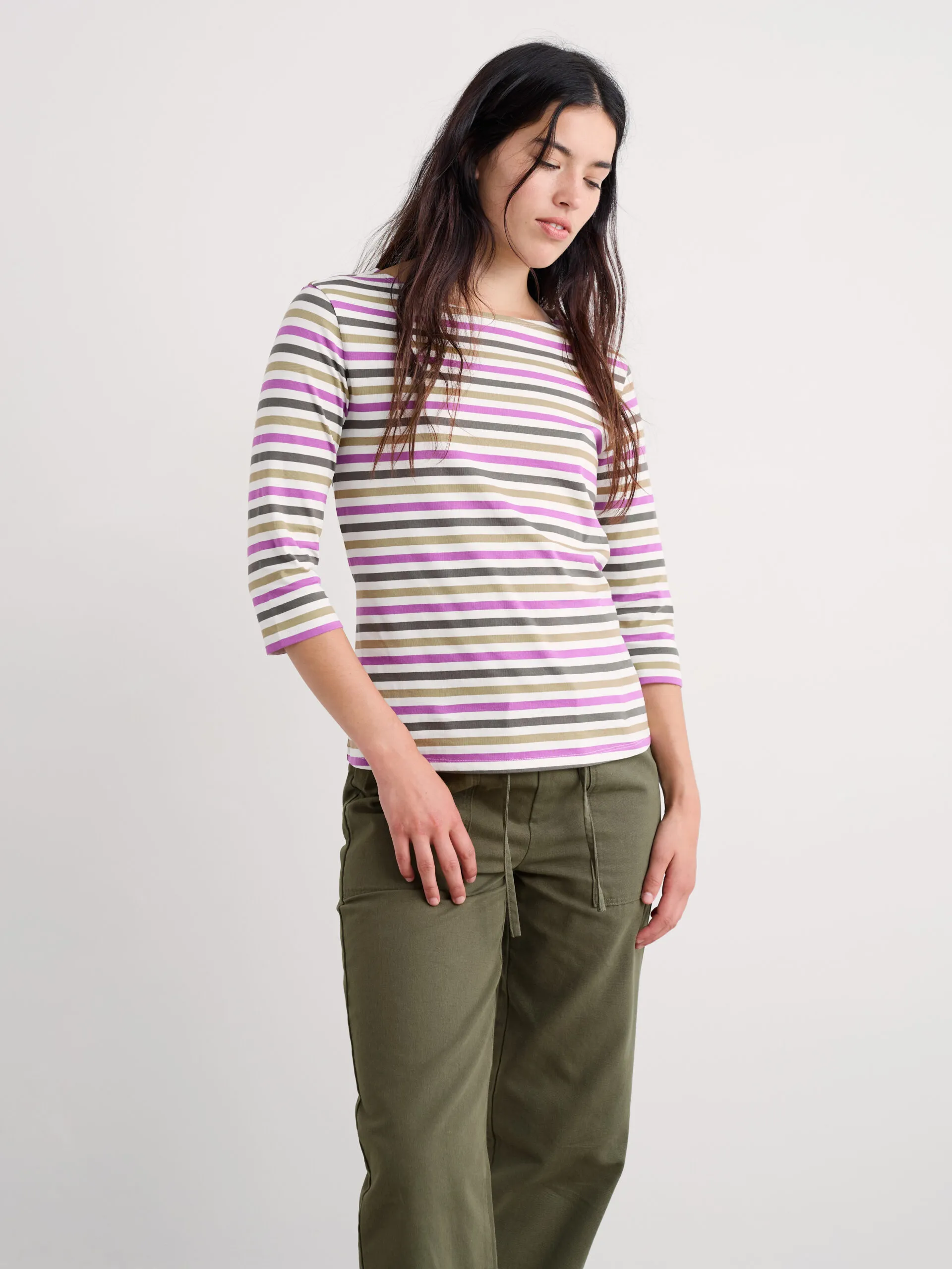 Sailor Top Regular - fuchsia - Afbeelding 2