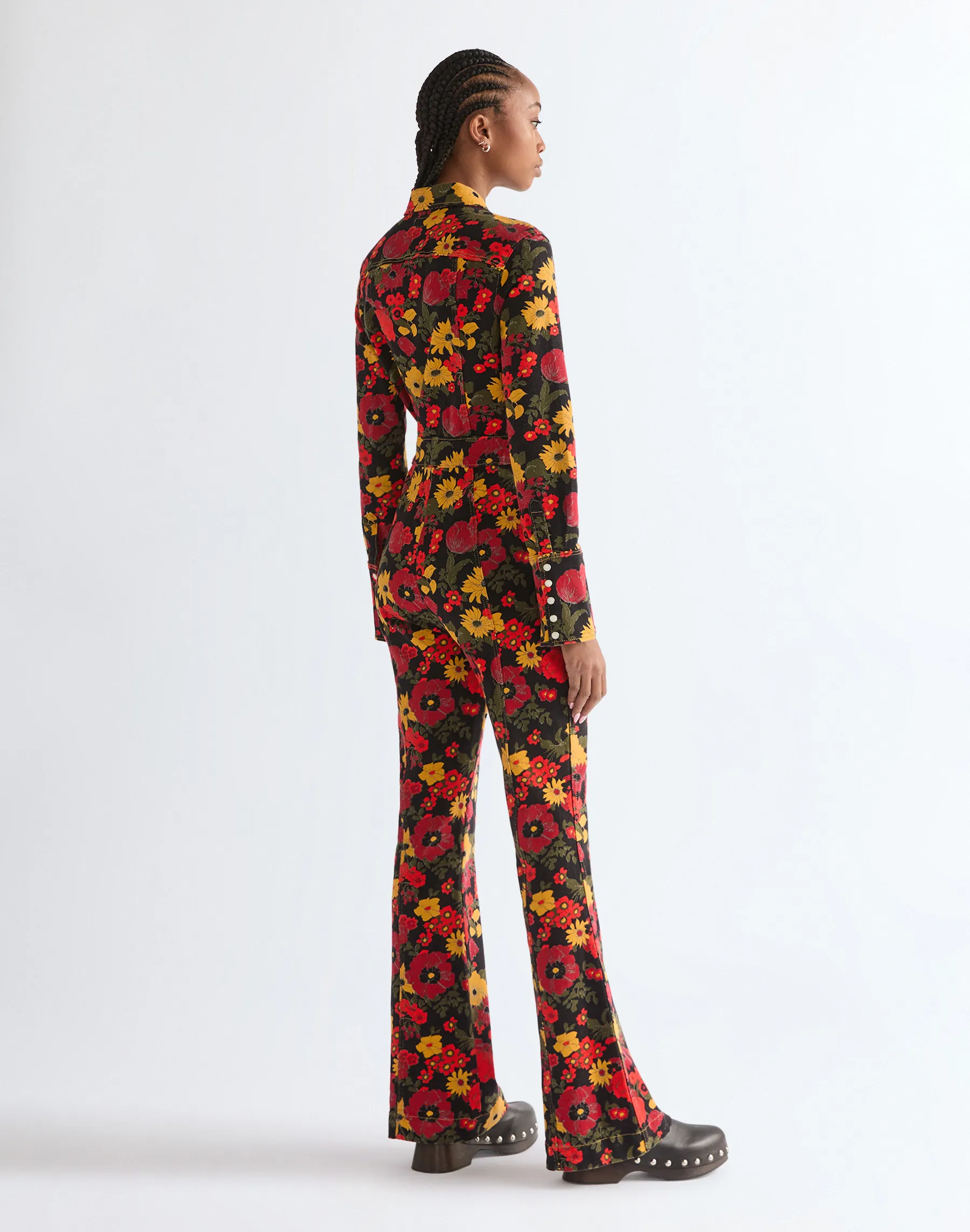 Retro Catsuit - Antique Bloom - Afbeelding 2