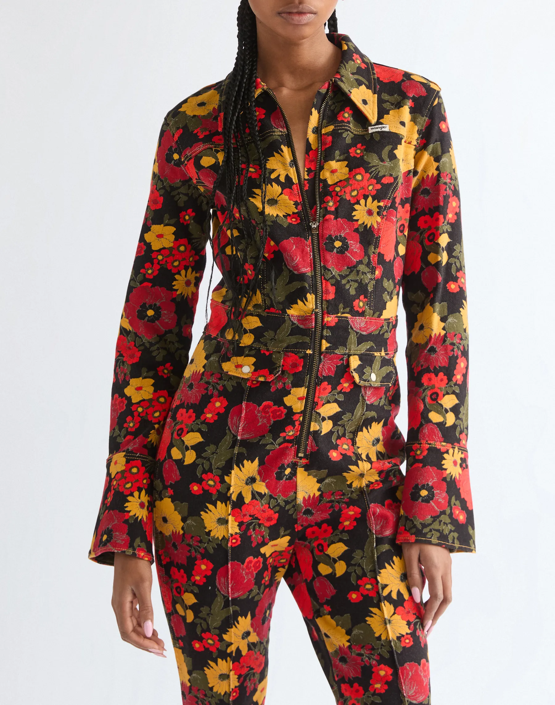 Retro Catsuit - Antique Bloom - Afbeelding 3