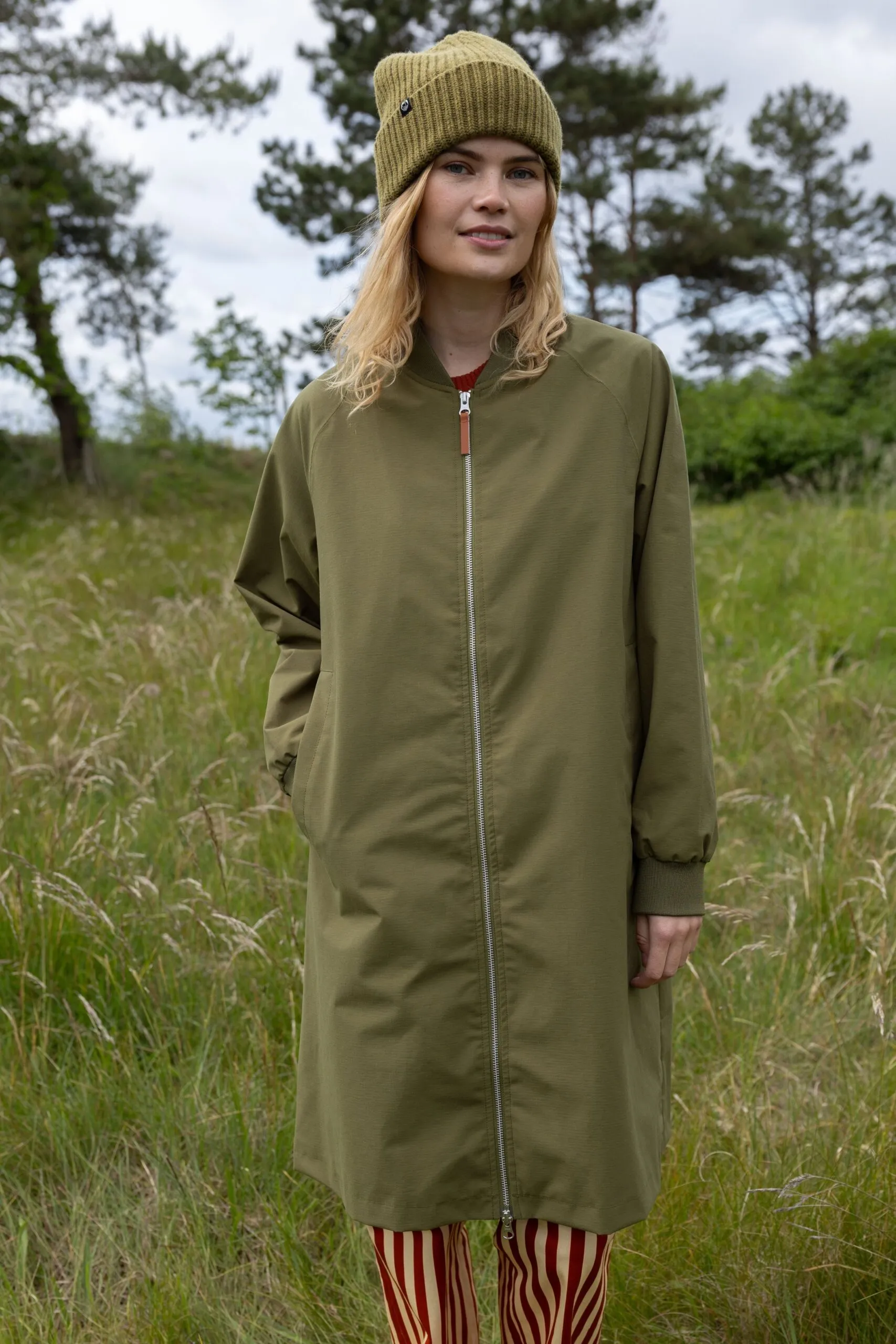 Danesculpture Midseason Jacket - Olijf