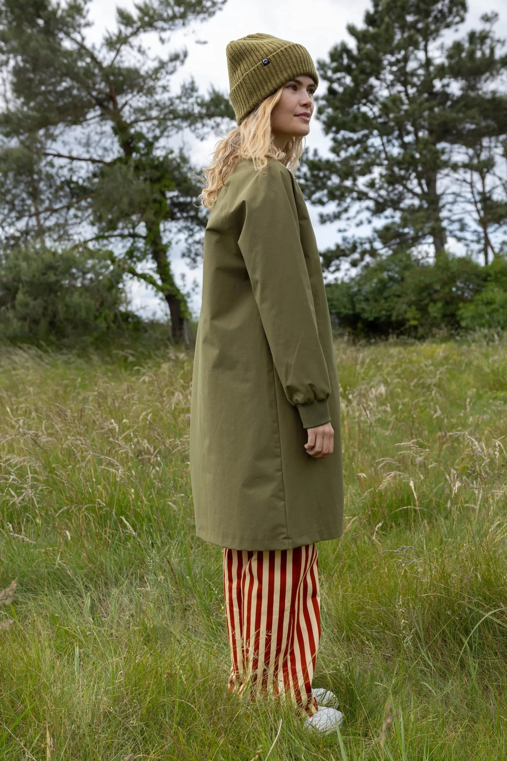 Danesculpture Midseason Jacket - Olijf - Afbeelding 4