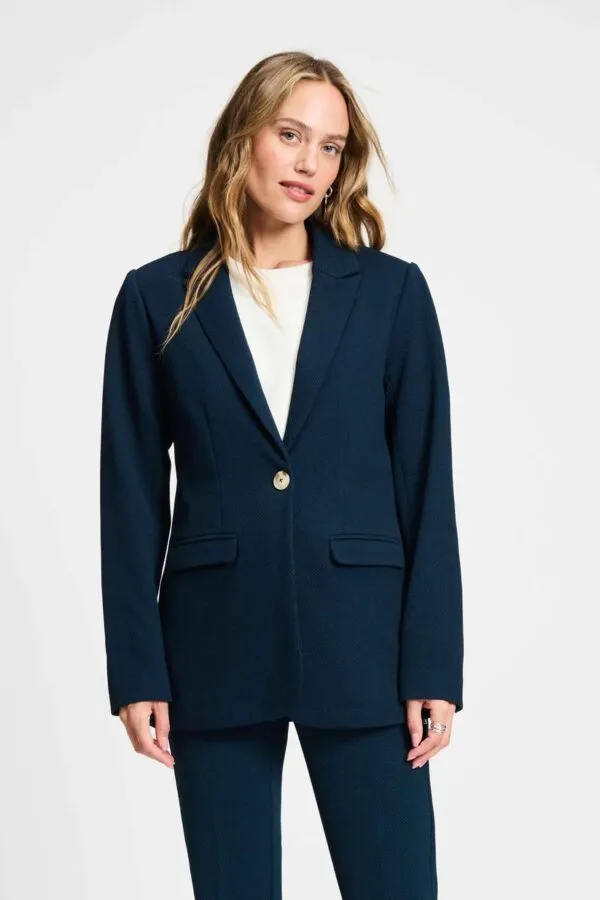 BLAZER - Chloe Eternal Blue - Donkerblauw
